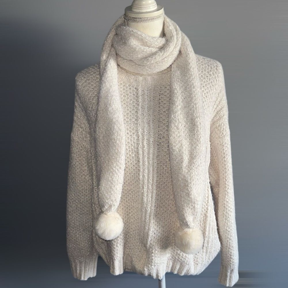 Hem & Thread Sweater and Scarf Set!